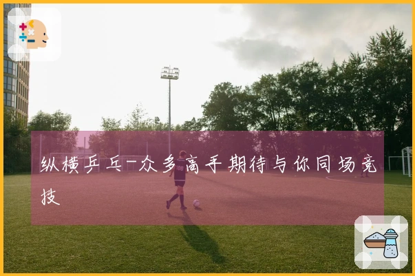 纵横乒乓-众多高手期待与你同场竞技